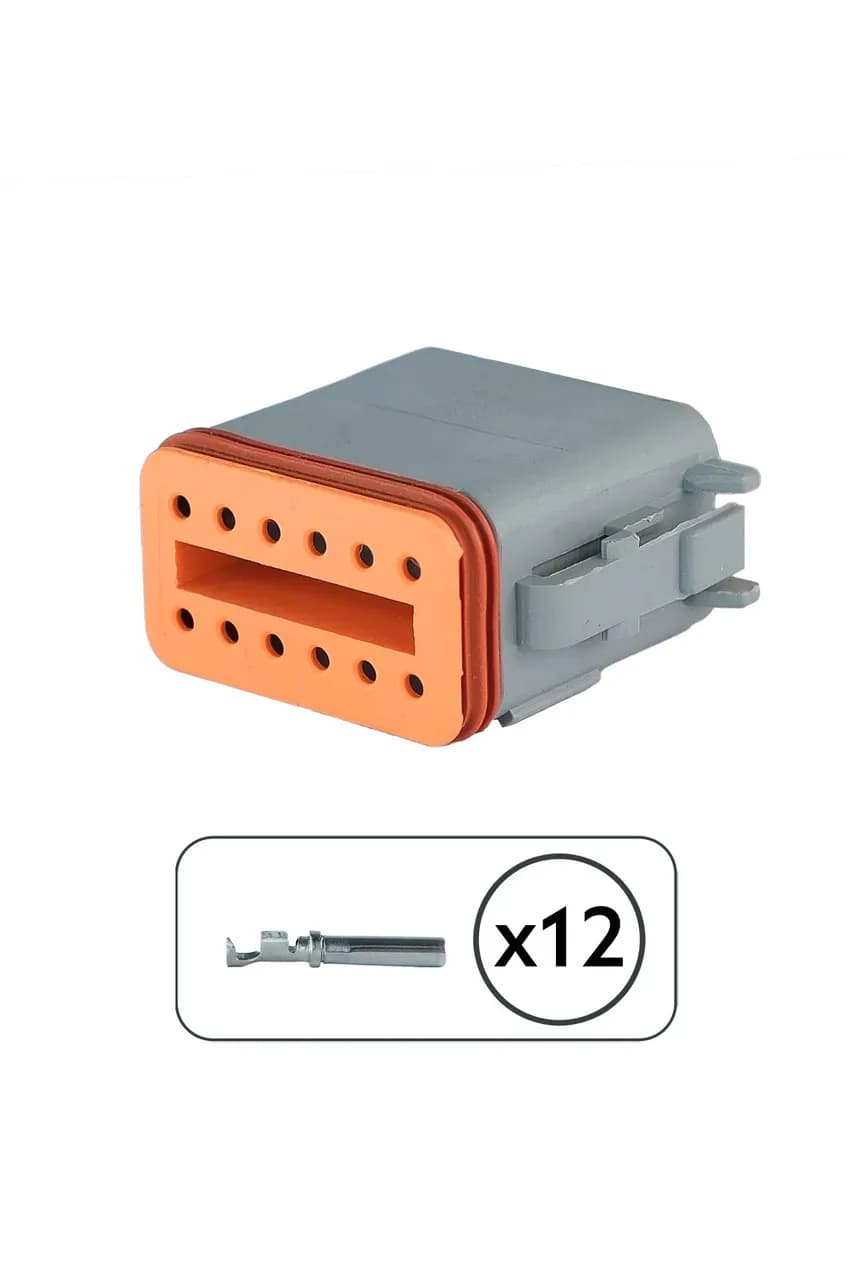 SOKET 12Lİ İŞ MAKİNASI DEUTSCH DT06-12SA